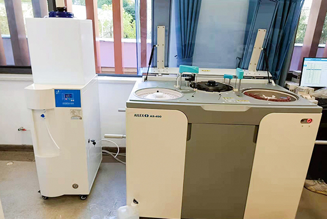 Hospital Test Deionized Water System With AILEX Biochemistry Analyzer